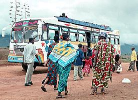 Mit dem Bus durch Ostafrika ...