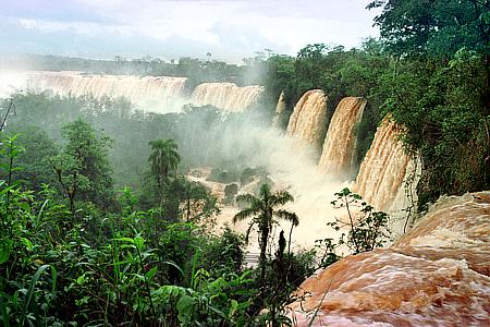 Die Wasserfälle von Iguazu / Grenze zwischen Argentinien & Brasilien (1996)