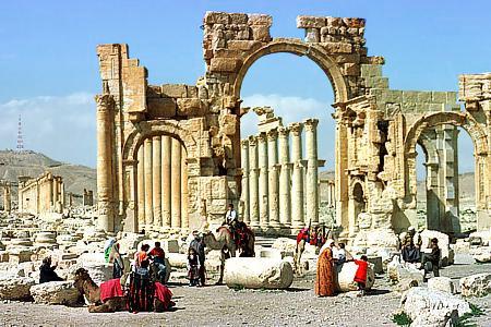 Triumpfbogen von Palmyra / Syrien (1995)