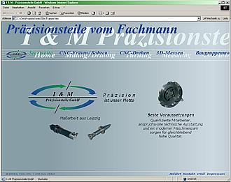 I & M - Präzisionsteile GmbH - Web-Seiten