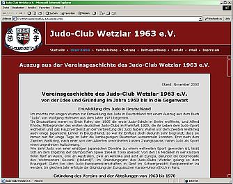 Judo-Club Wetzlar 1963 e.V. - Web-Seiten