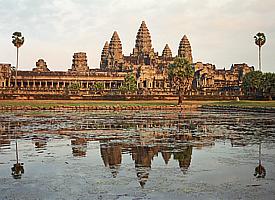 Blick auf das "Angkor Wat"