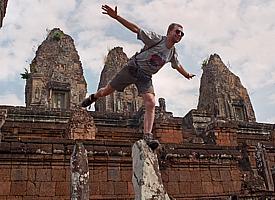 Einer von zahlreichen weiteren Tempelbauten im Gebiet von "Angkor"