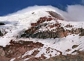 Unser Ziel: Der Gipfel des Vulkans "Chimborazo"