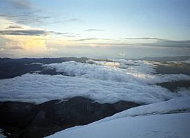 Sonnenaufgang in ca. 5900 m ü.NN