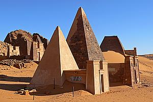 Die Pyramiden von Meroe - Grabmale der Herrscher von Kusch