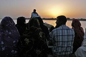 Sonnenaufgang über dem Nil