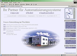 automation Uhr - Web-Seiten